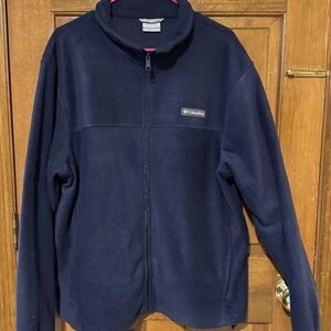 Columbia Navy Fleece Jacket